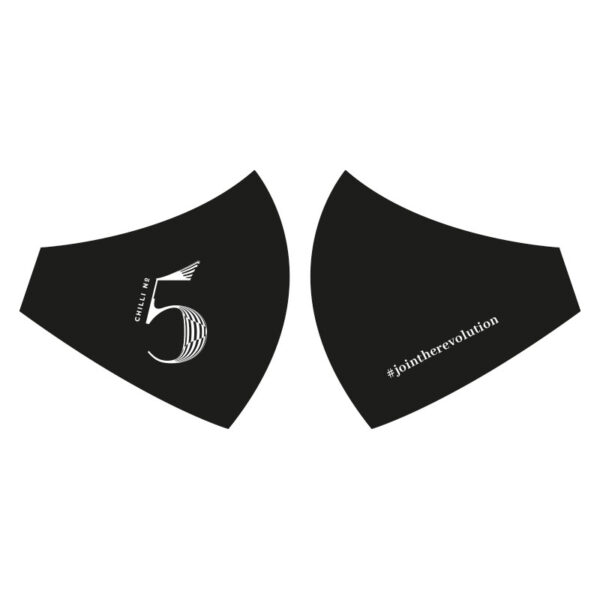 Chilli No. 5 zwart gezichtsmasker.