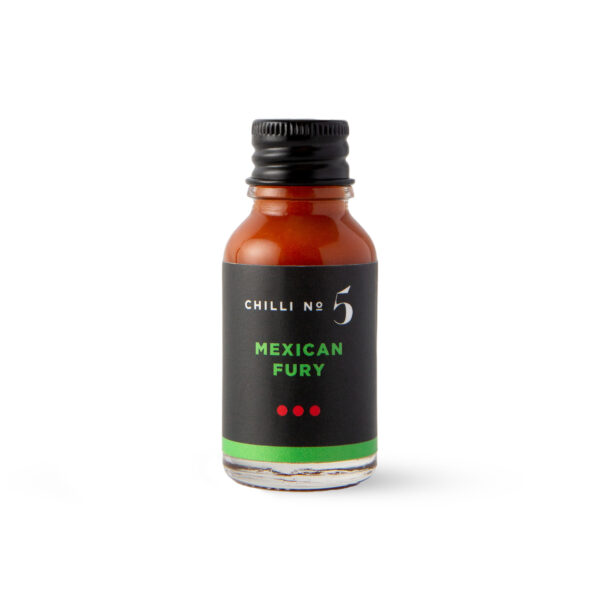 Mexican Fury Hot Sauce - Chilli No.5 - Mini Hot Sauce